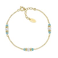 Bracelet Amen Femme Rainbow in Argent Perla BRGRSEGAZ - BRGRSEGAZ